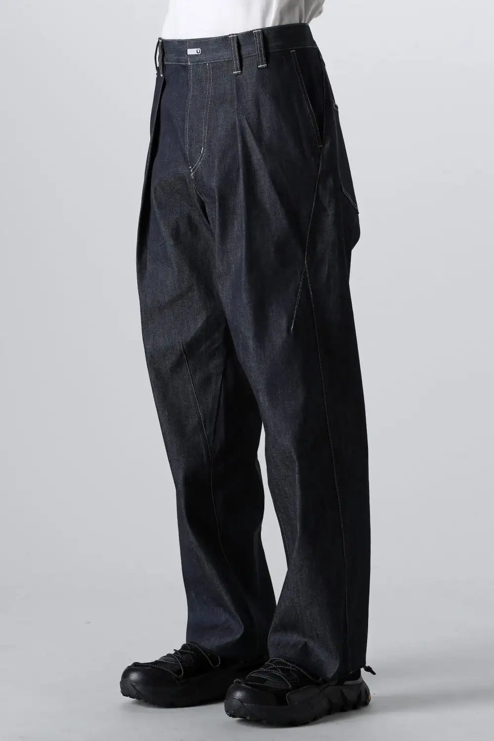 Denim Wide Pants  Indigo