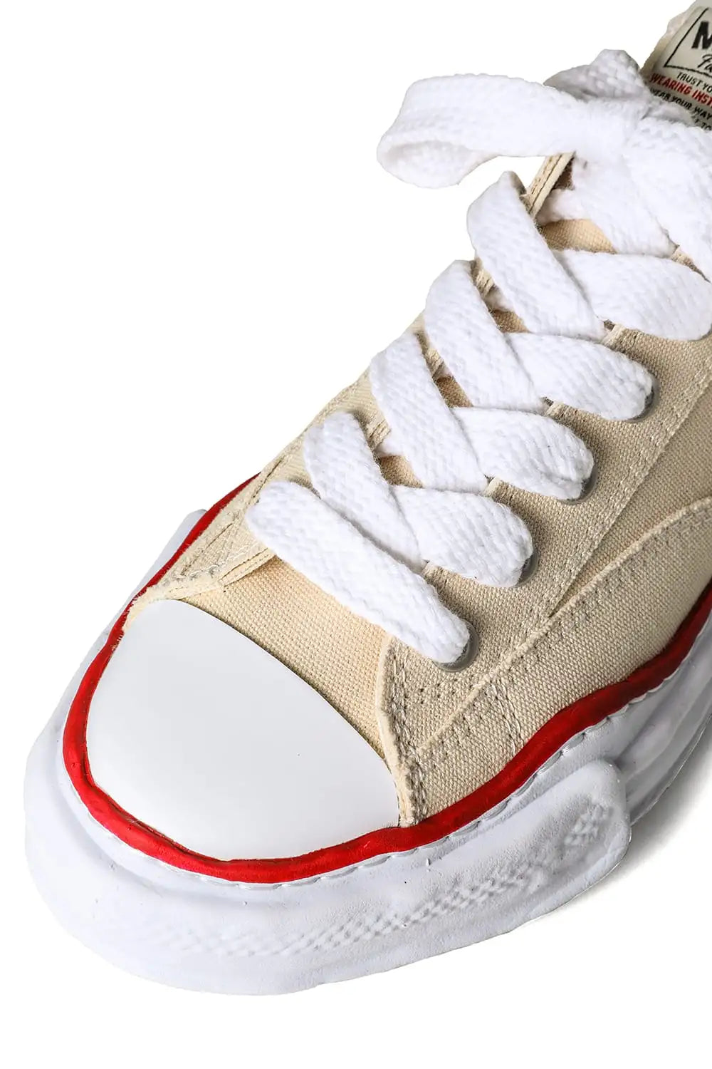 PETERSON Original sole canvas Lowcut sneaker Natural