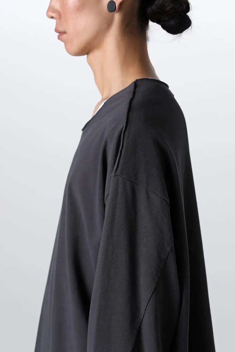 Layered Cutsew Deluxe Over D.Gray / L.Gray