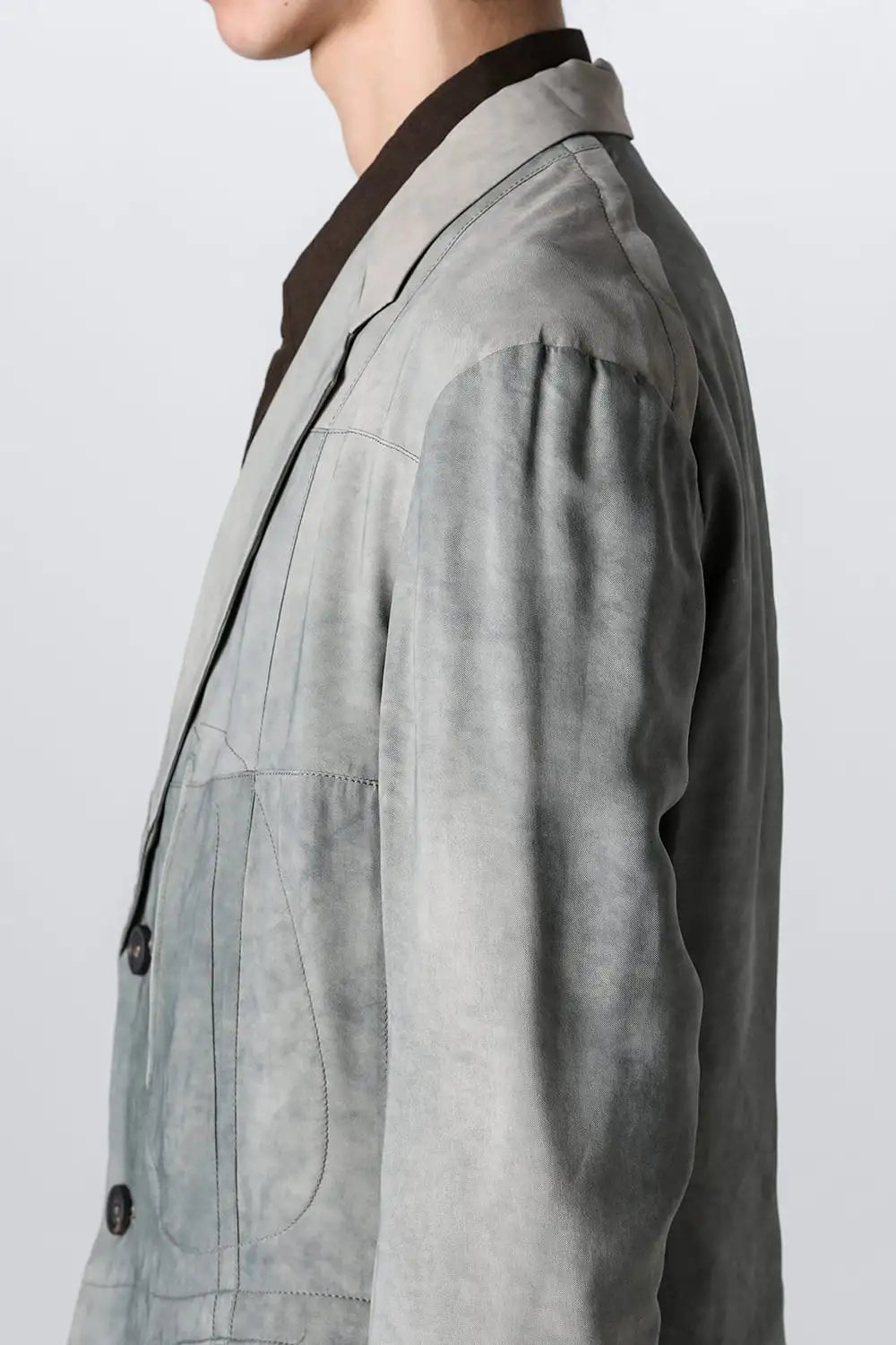 ルーズフィット 2ボタン ブレザー