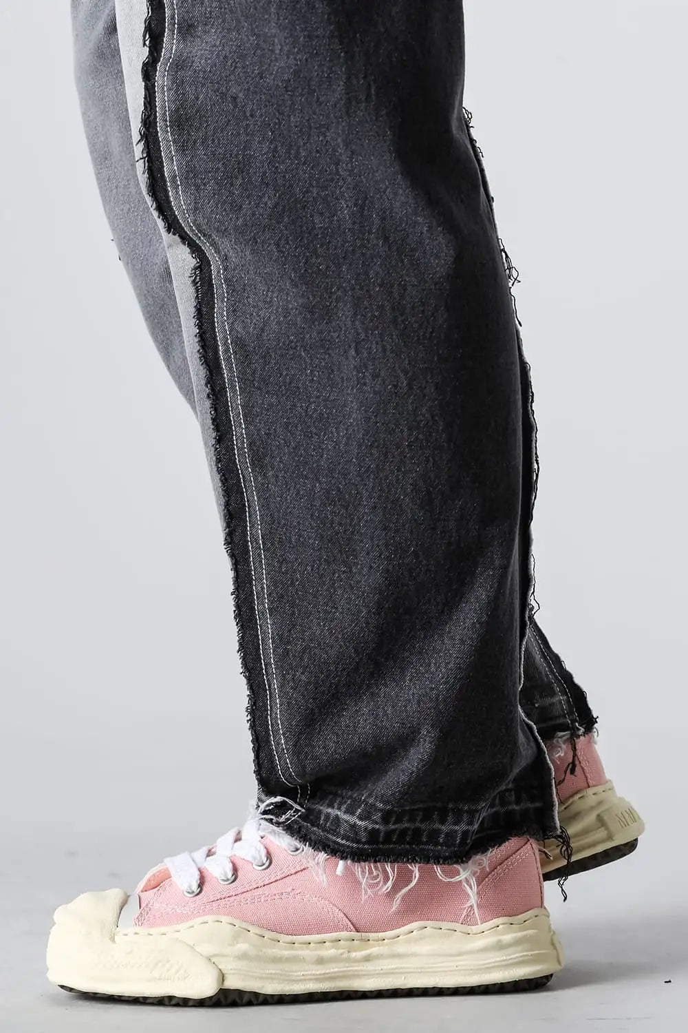 HANK Low Cut canvas Vintage like Sole Pink