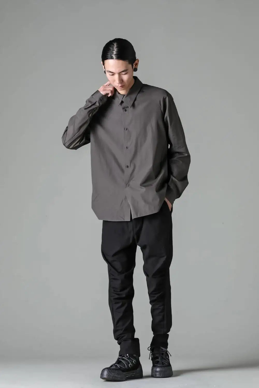 Shirt 120/2 cotton Mad Gray