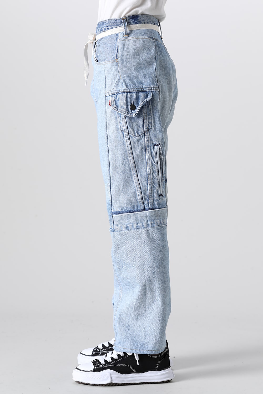 Denim Cargo Pants - M3