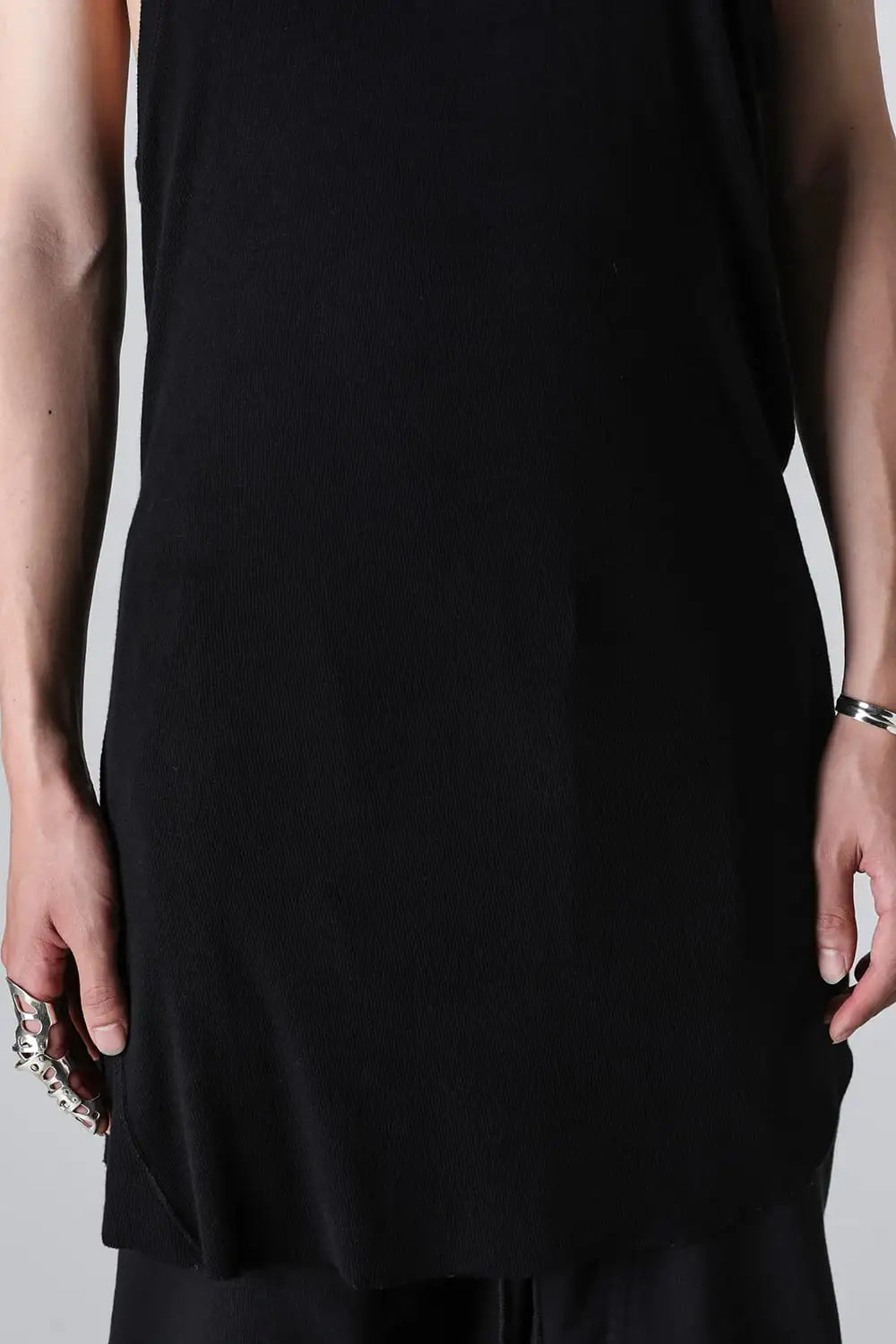 Rayon Stretch Rib Tank Top