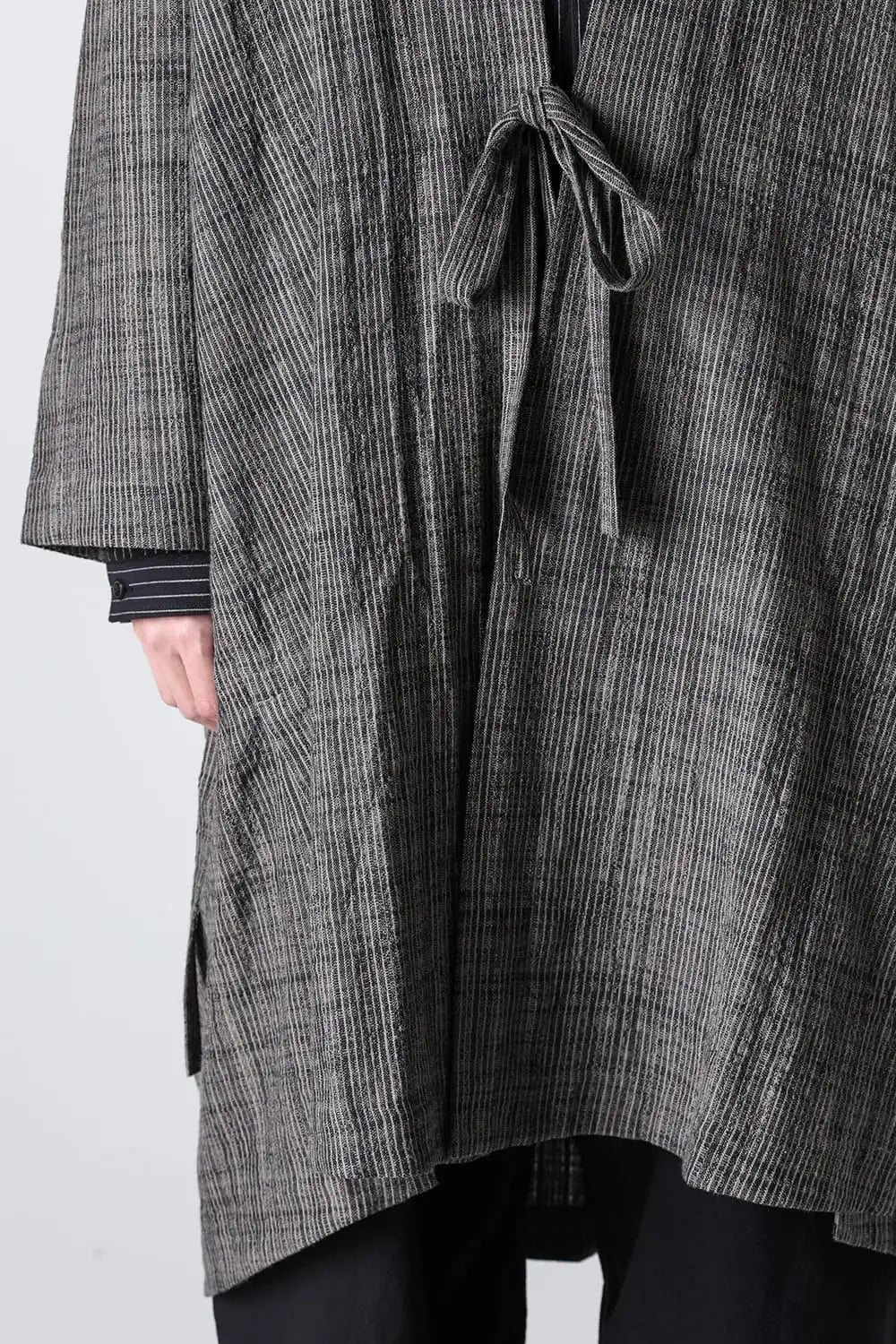 KIMONO#14 Cotton Cloth Vintage Striped