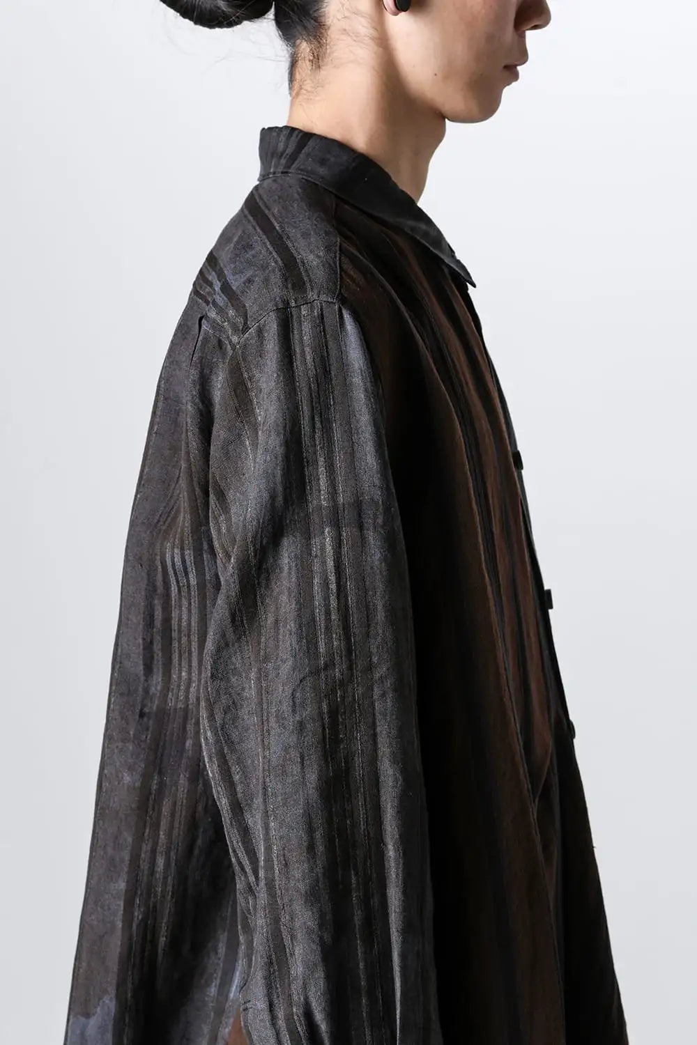 Asymmetic Paneled Shirt