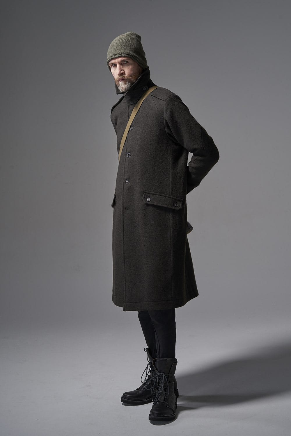 Coat Wool Herringbone