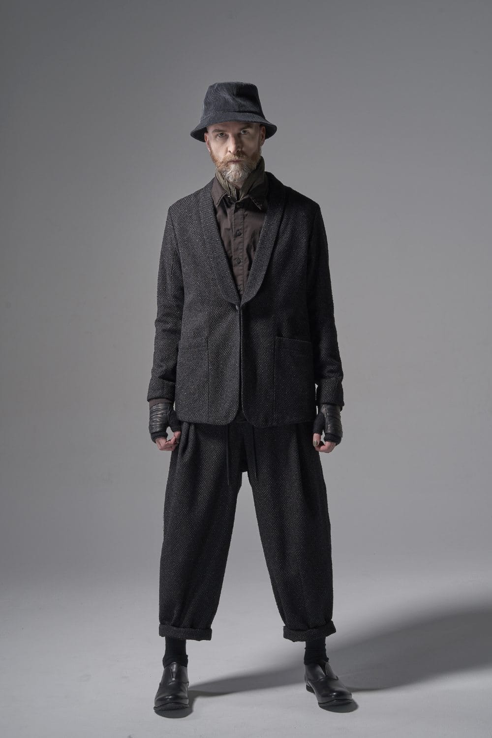 ジャケット シルクミックスジャガード