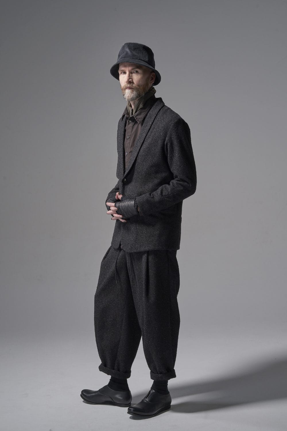 ジャケット シルクミックスジャガード