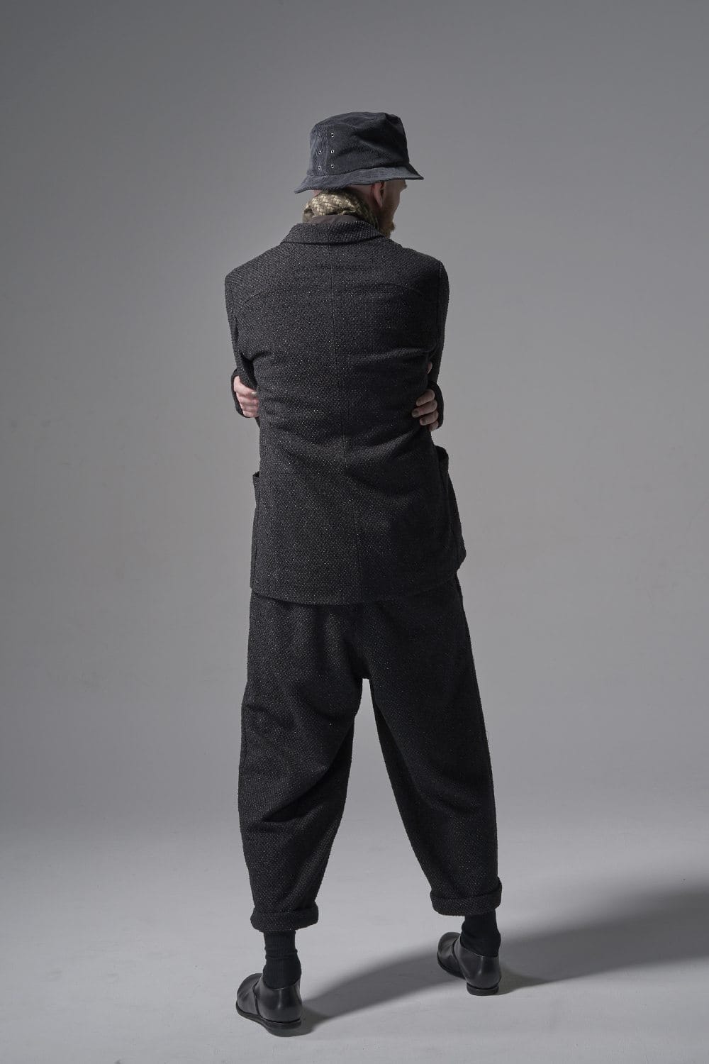 ジャケット シルクミックスジャガード