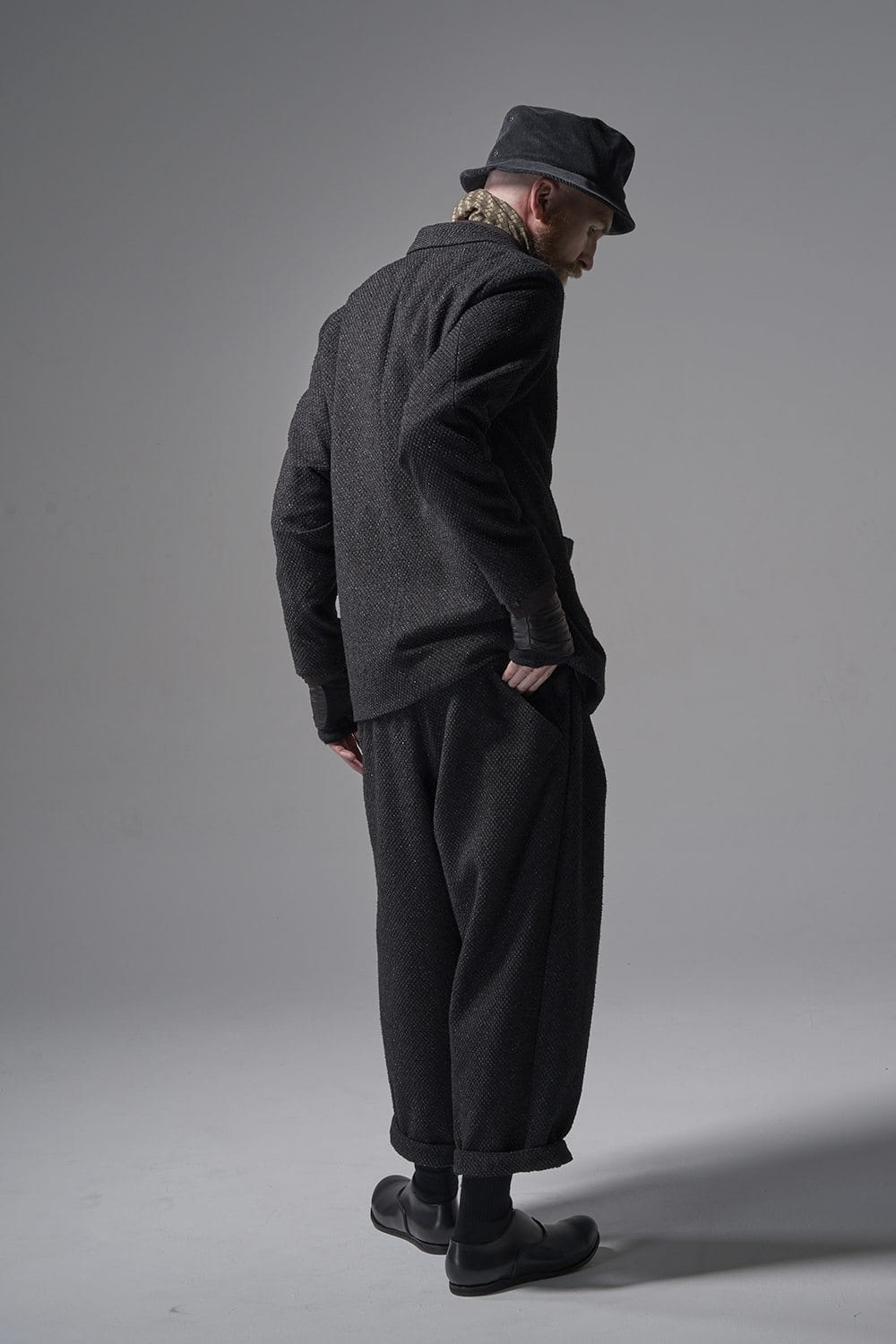 ジャケット シルクミックスジャガード