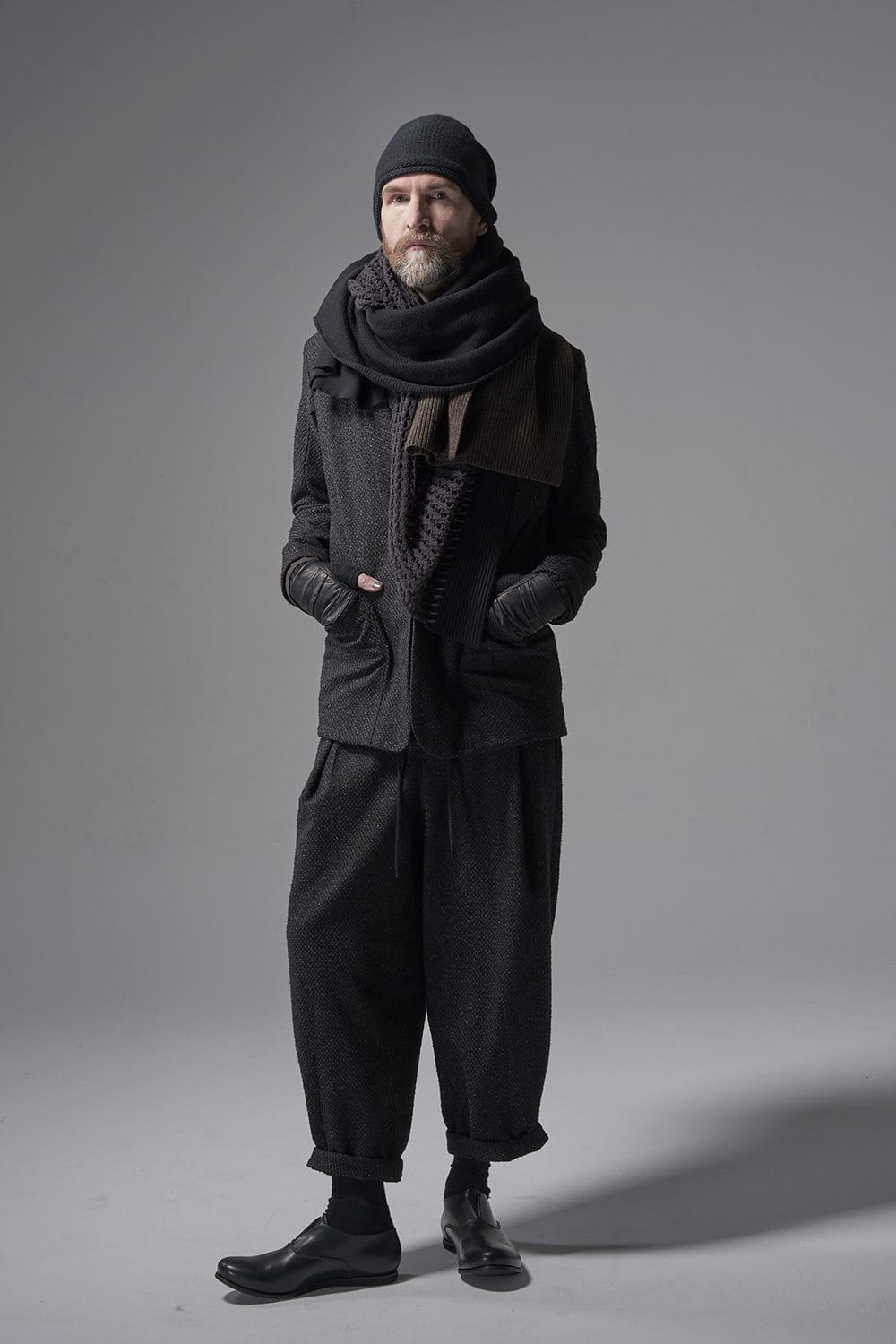 ジャケット シルクミックスジャガード