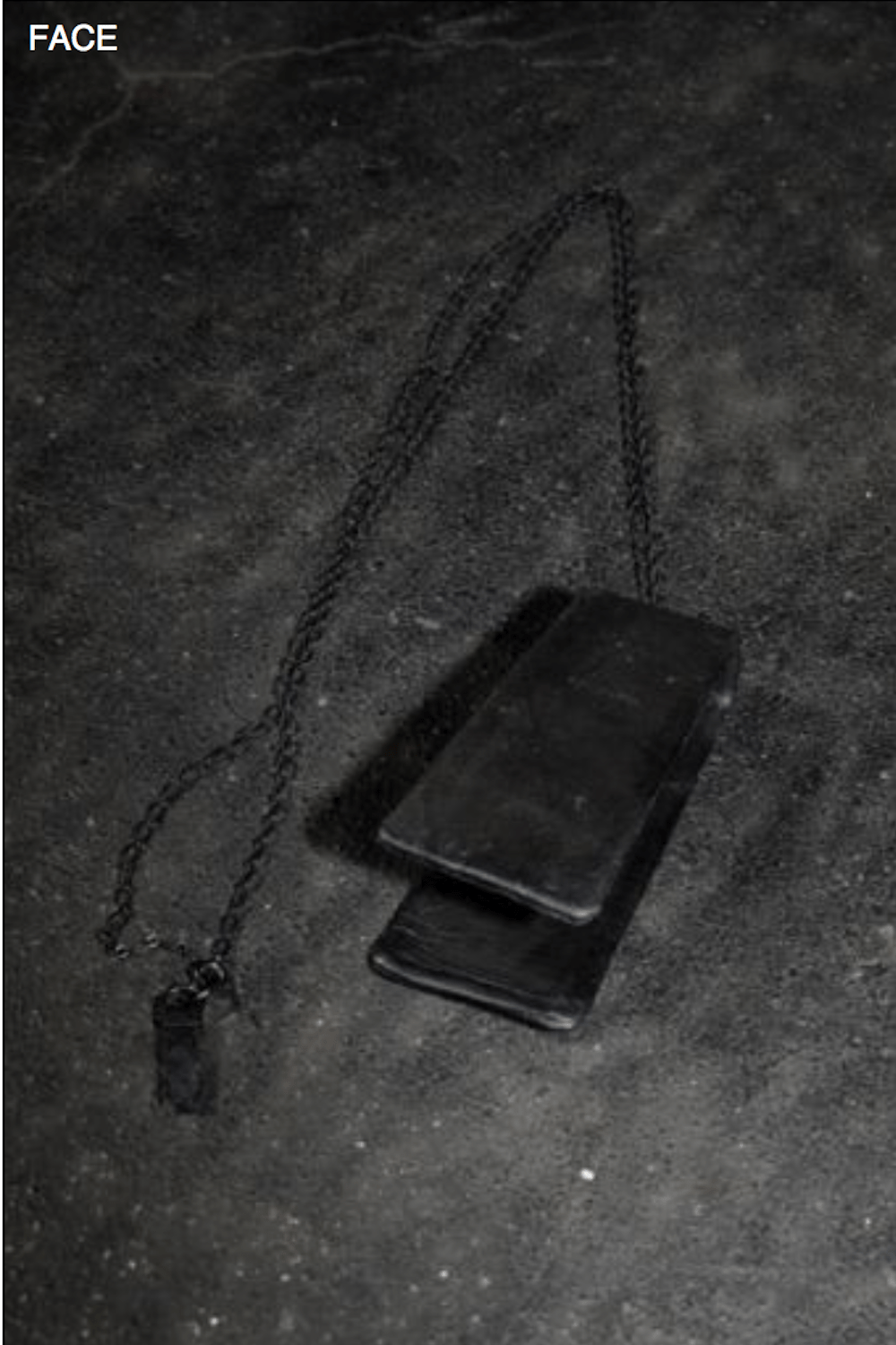 TRAPEZOIDAL KEY CASE NECKLACE