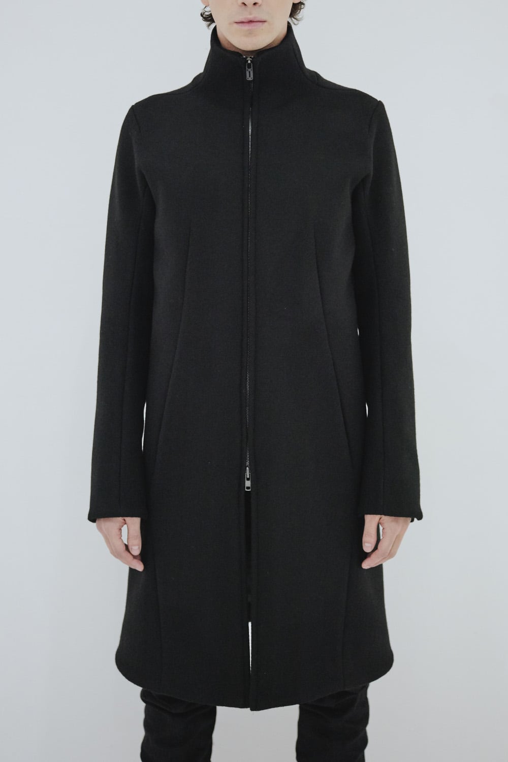 Antwerp melton High neck coat - ST106-0019A