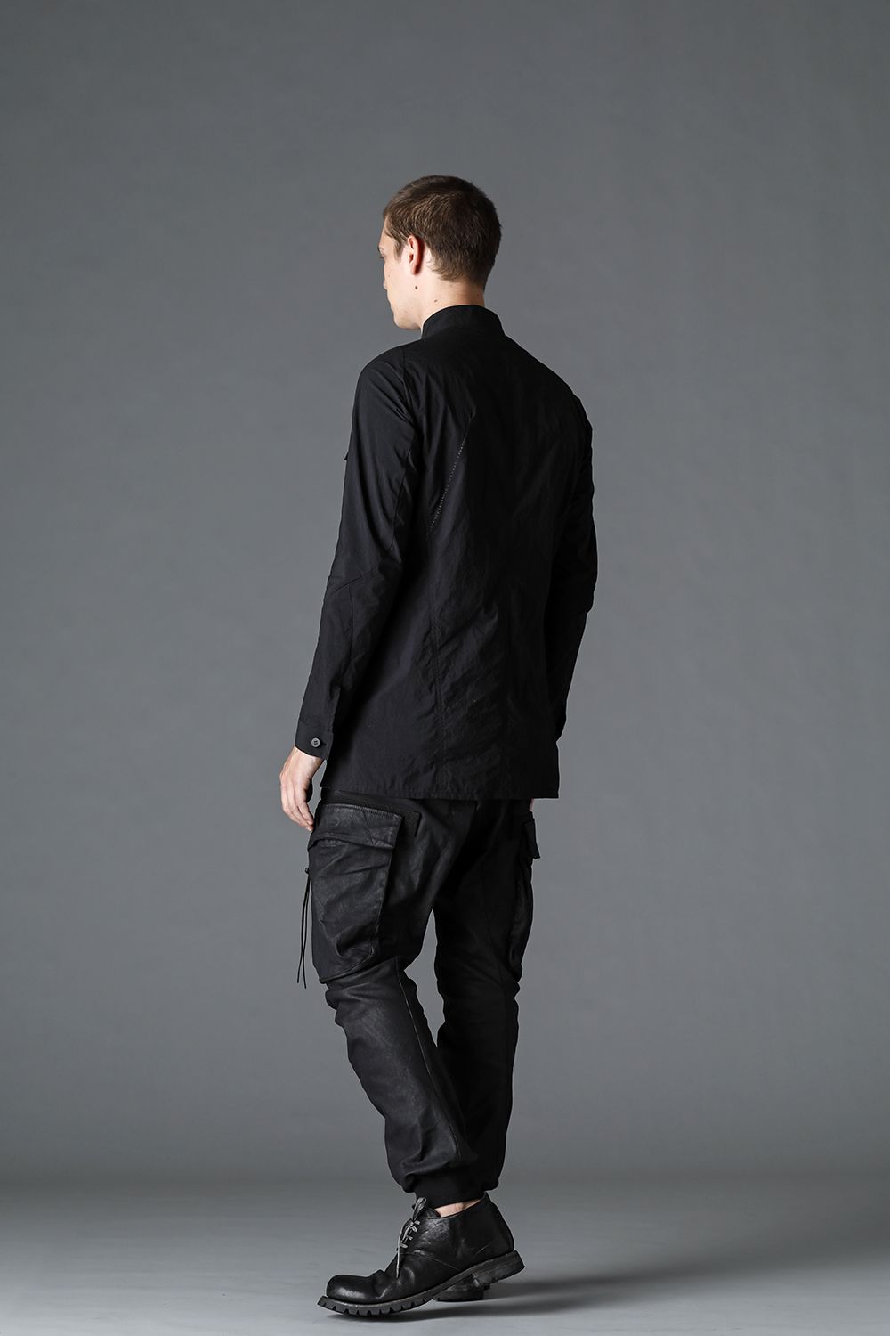 Salt Shrink NC Dump Military Shirt Gray