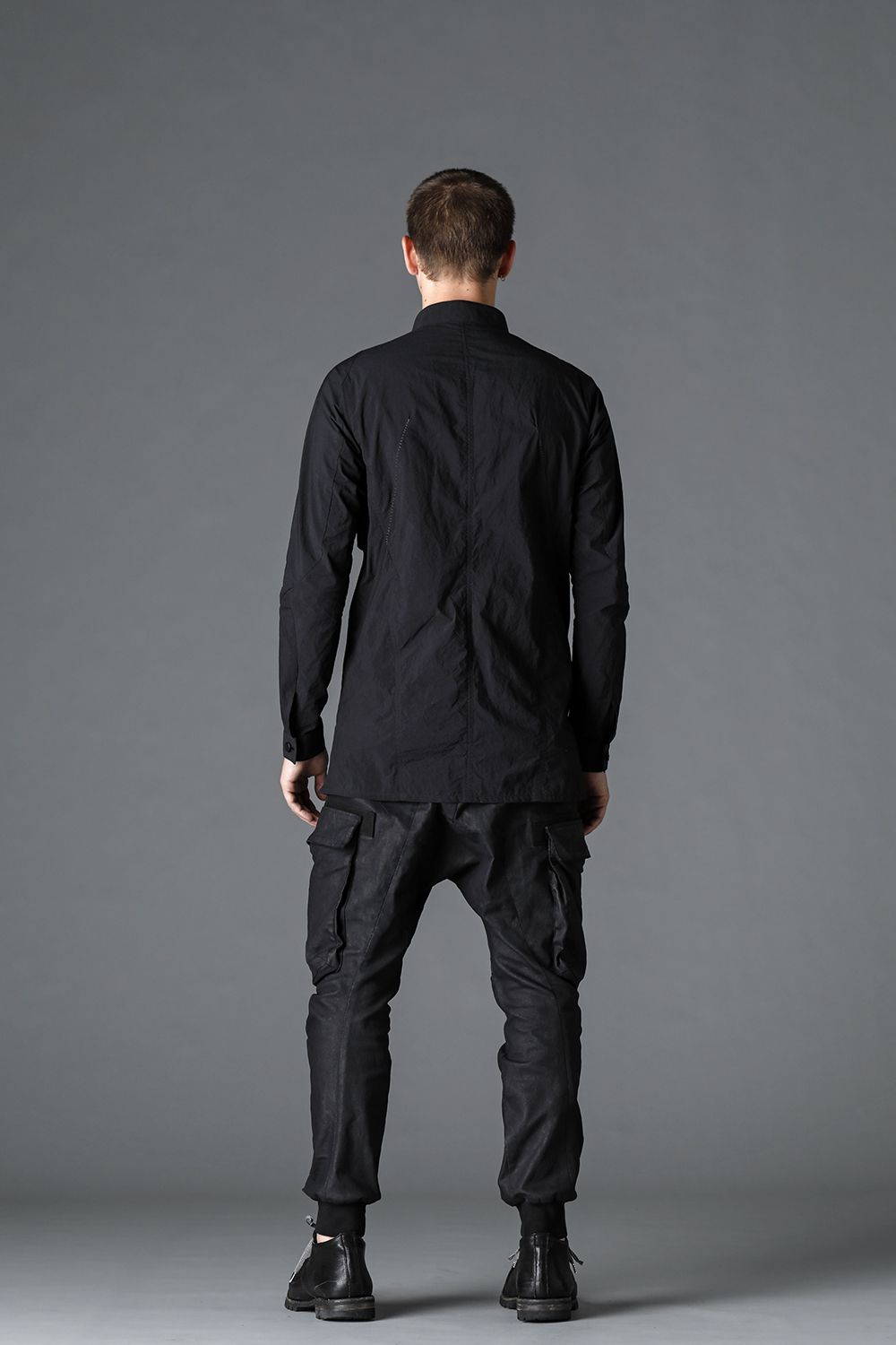 Salt Shrink NC Dump Military Shirt Gray