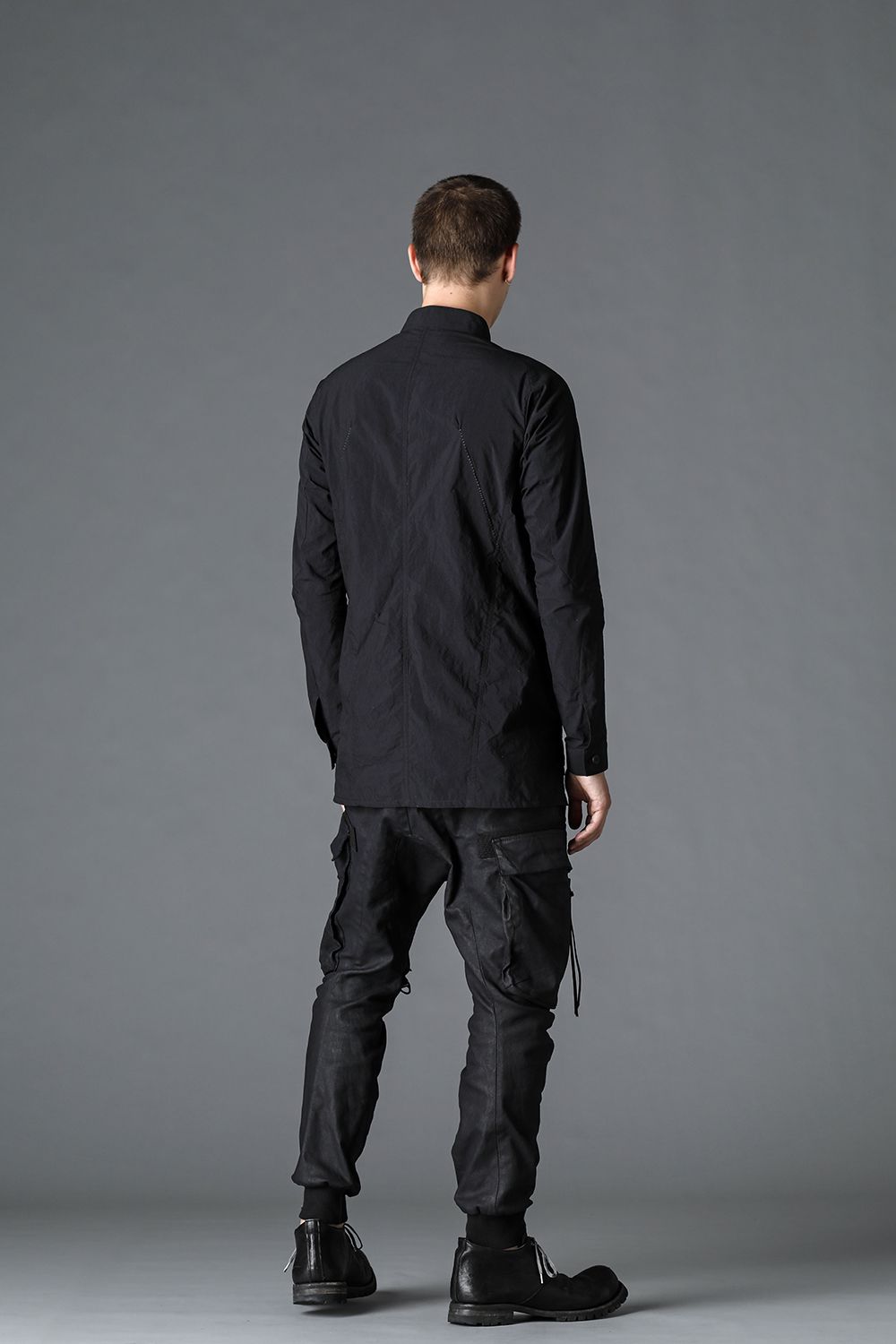 Salt Shrink NC Dump Military Shirt Black