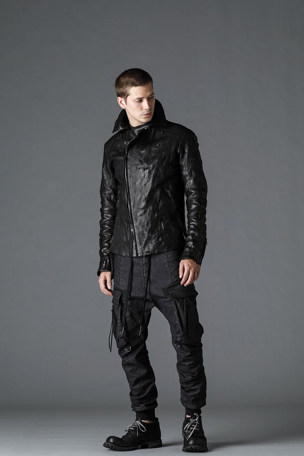 ジャパンディアレザーWライダースジャケット