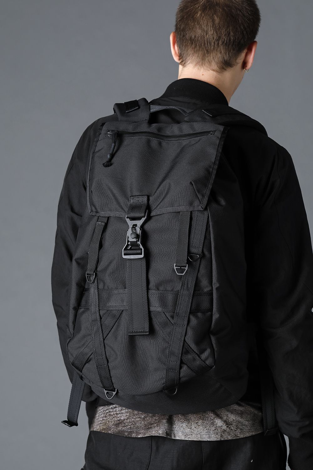 Cordura nylon vest bag attached backpack