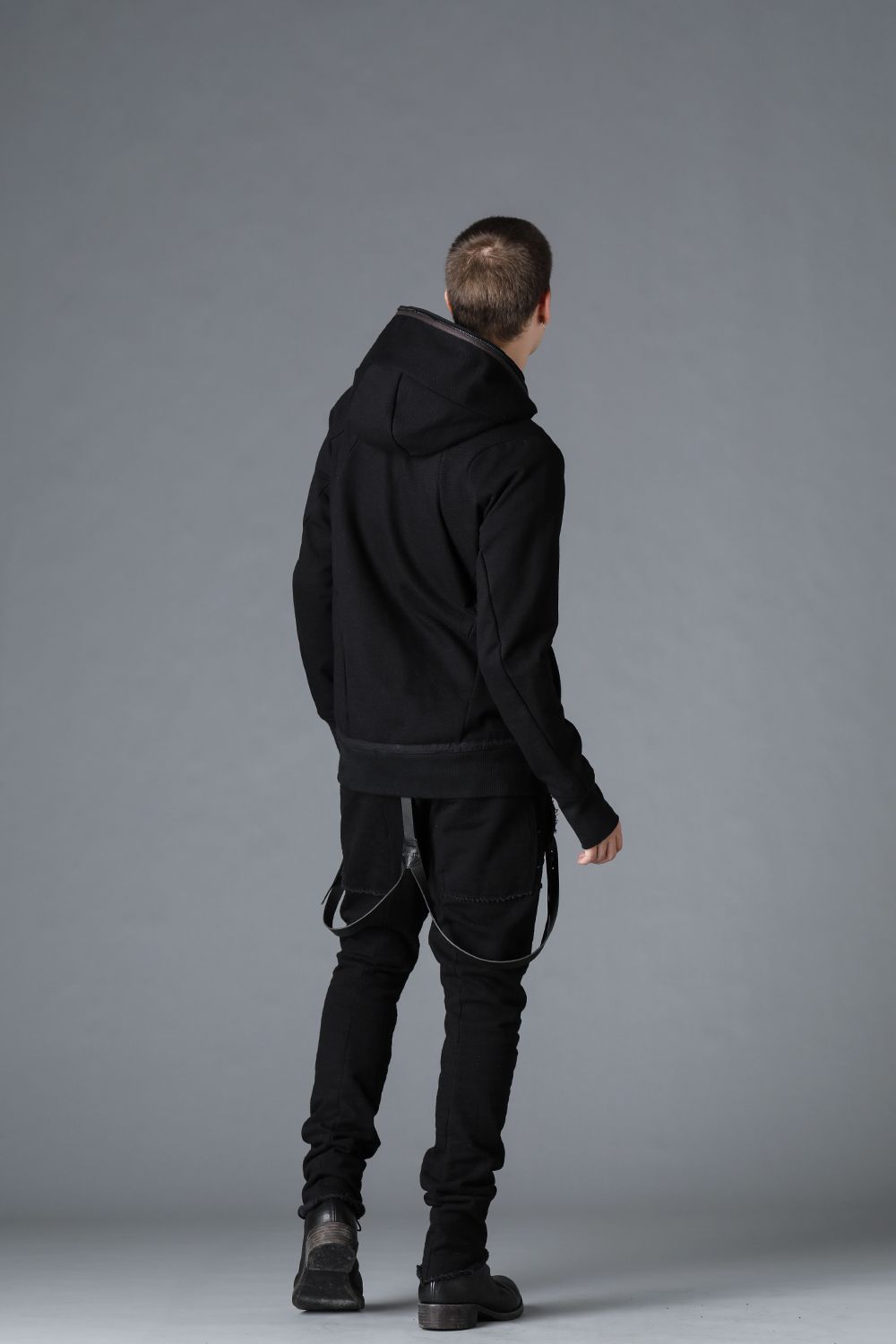 Heavy Cotton Jersey Drop Crotch Easy Pants