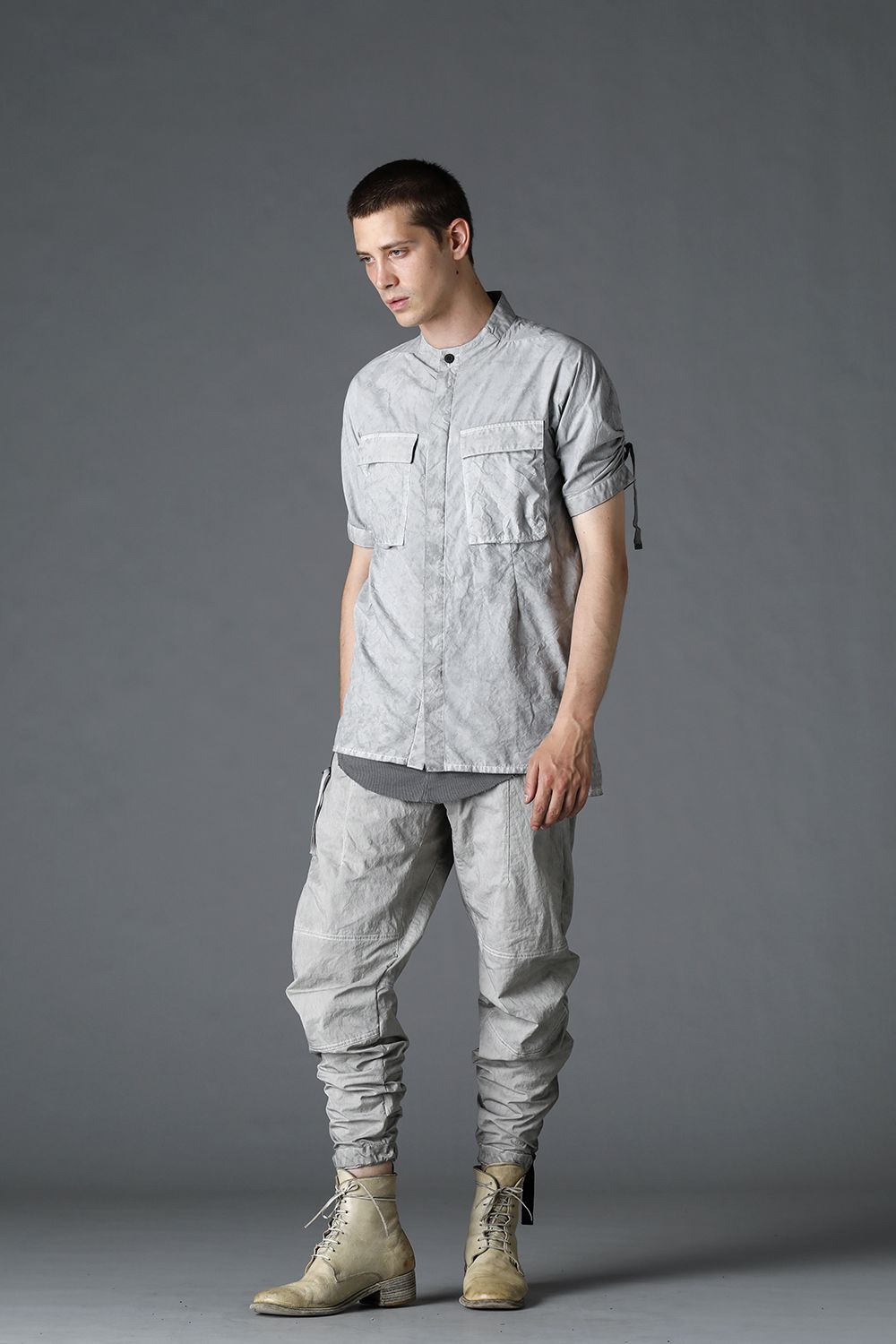 Salt Shrink NC Dump Military Half Sleeve Shirt 