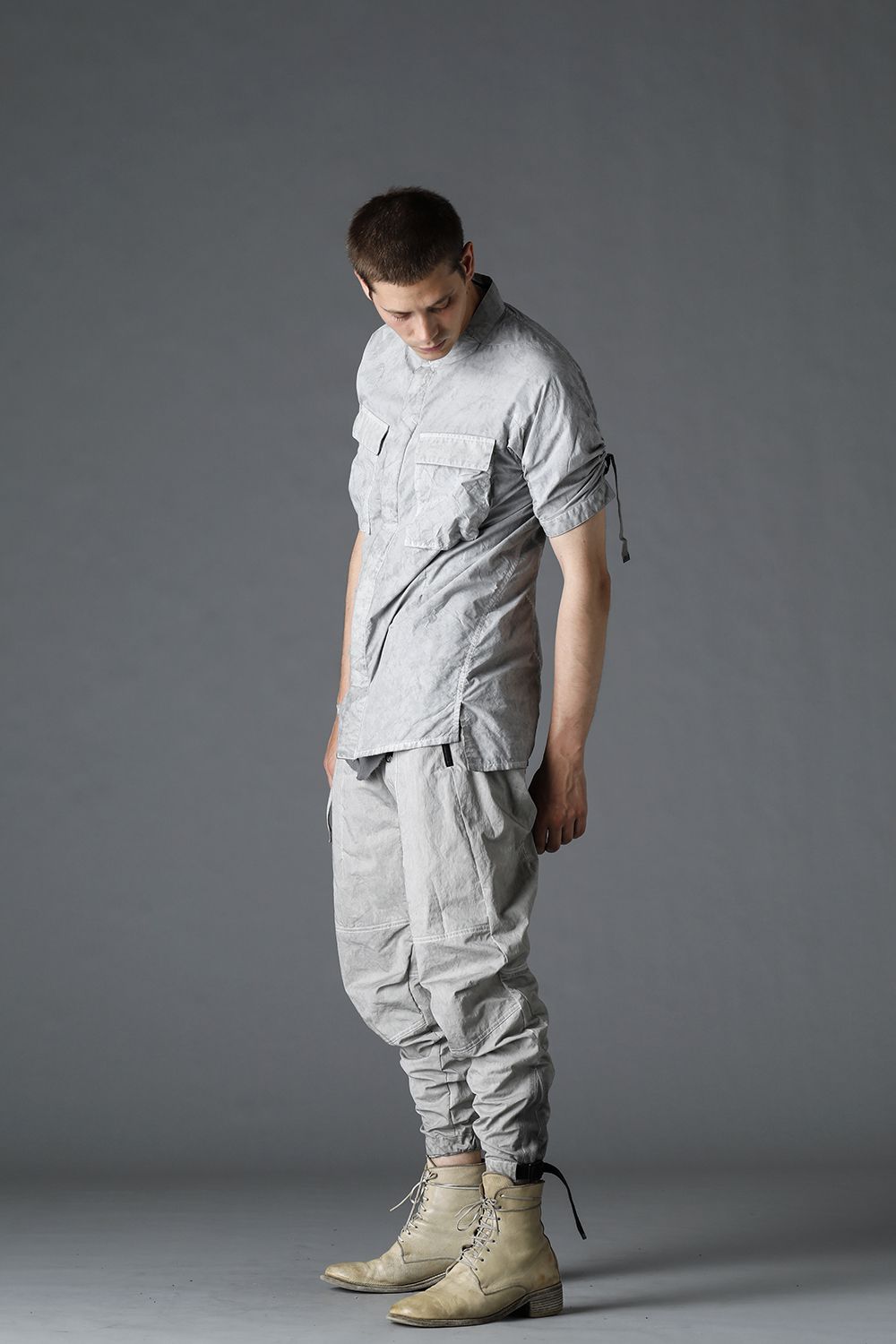 Salt Shrink NC Dump Military Half Sleeve Shirt 