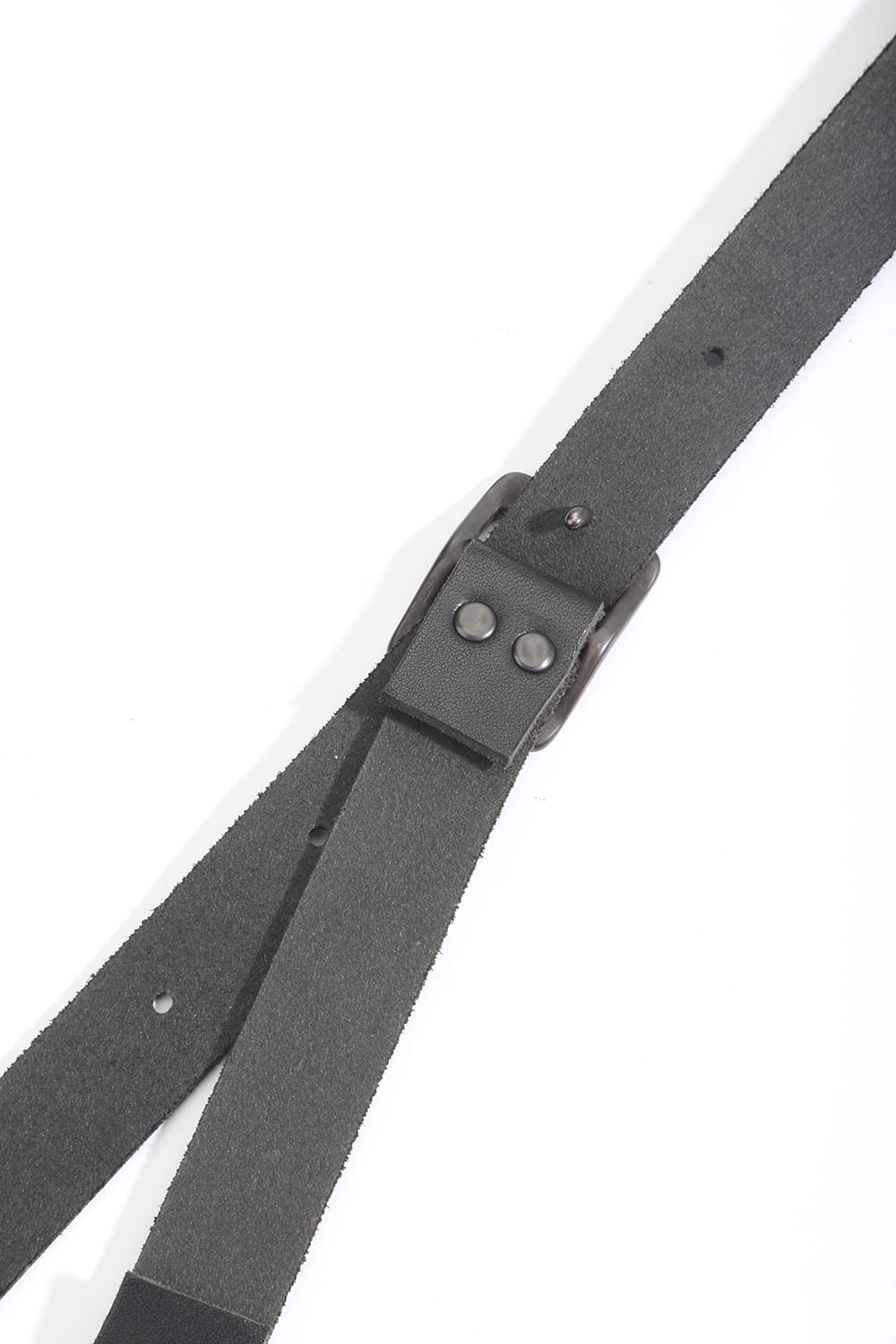 Leather narrow suspenders