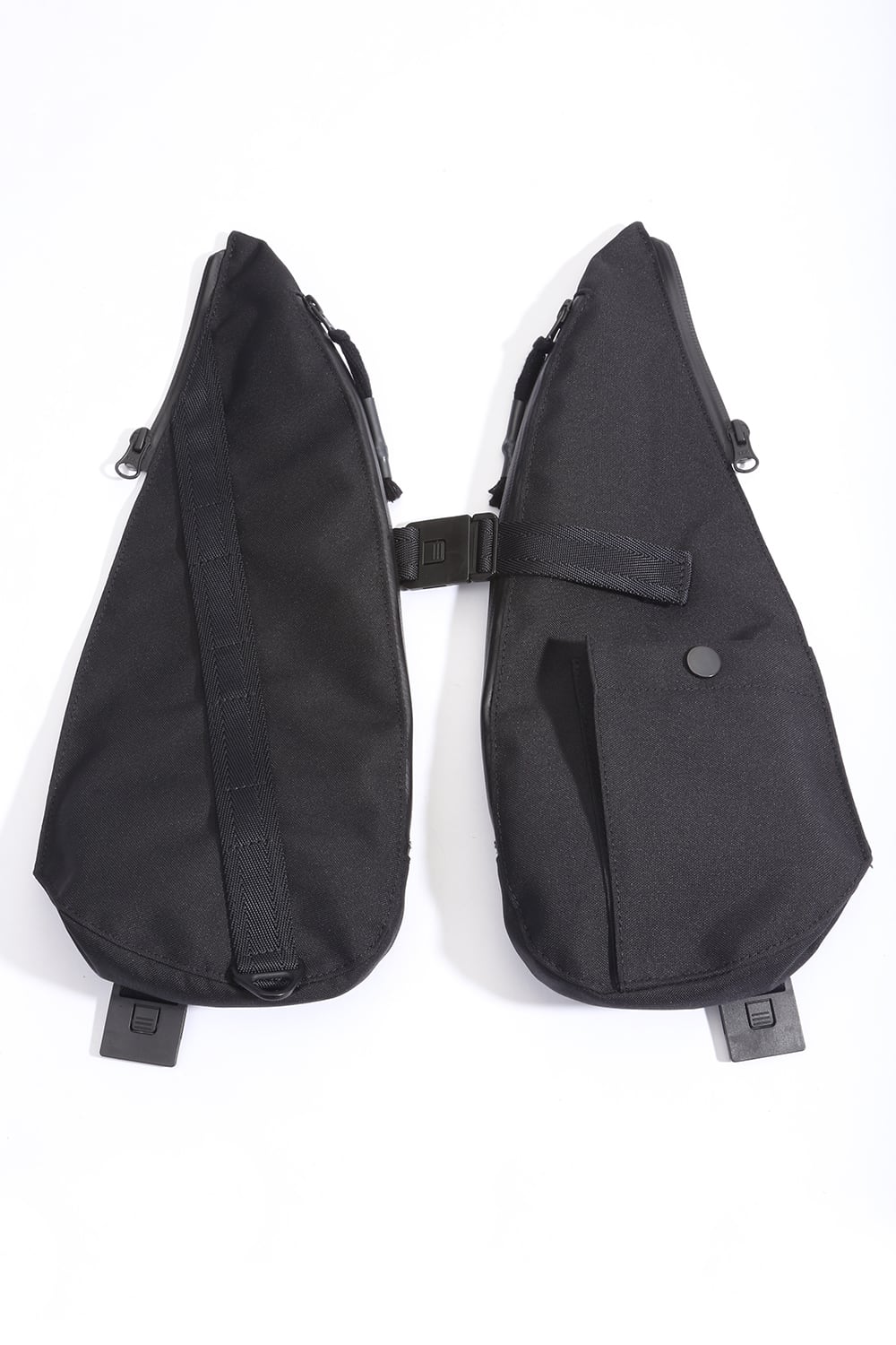 Cordura nylon vest bag attached backpack