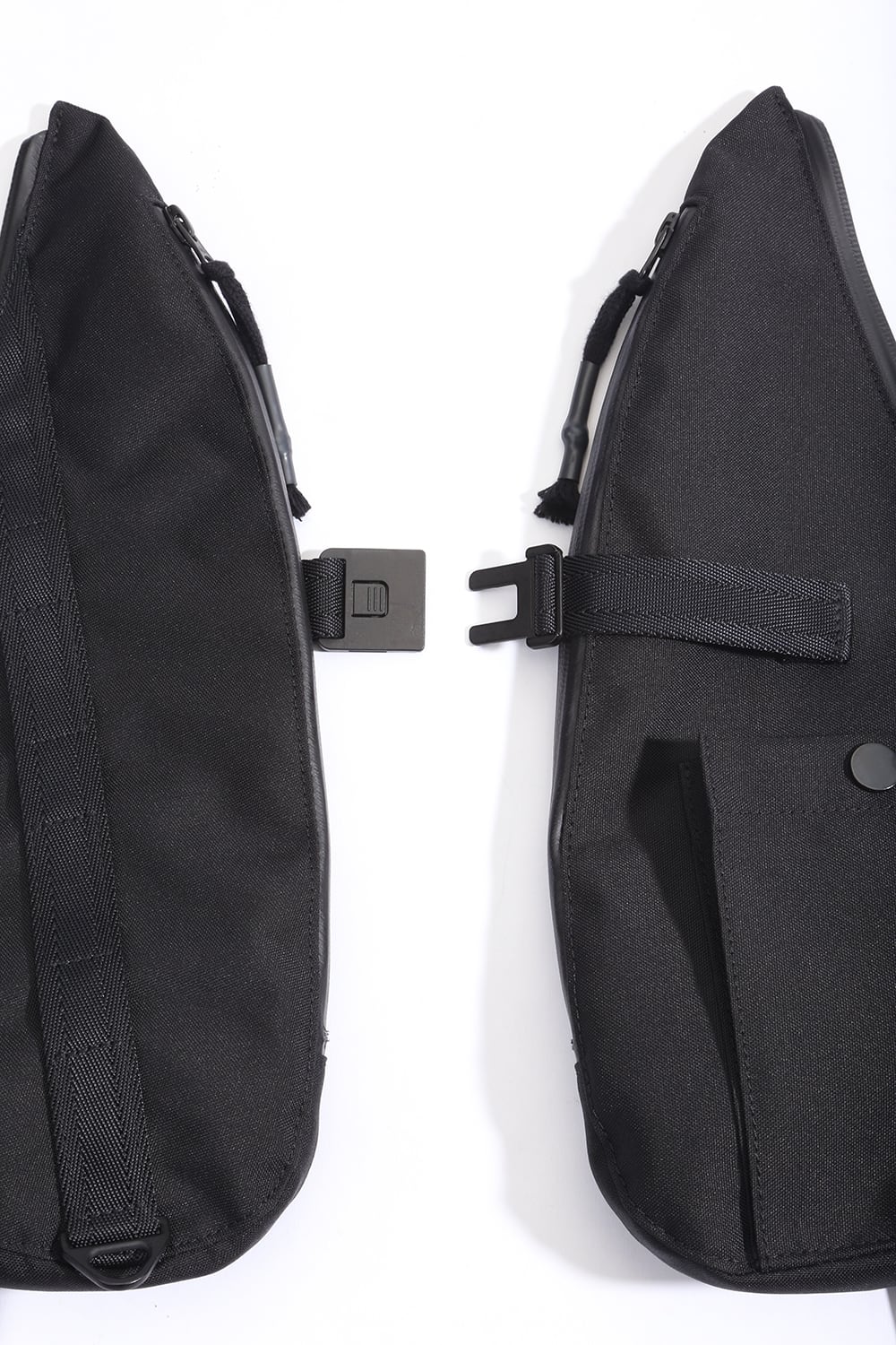 Cordura nylon vest bag attached backpack