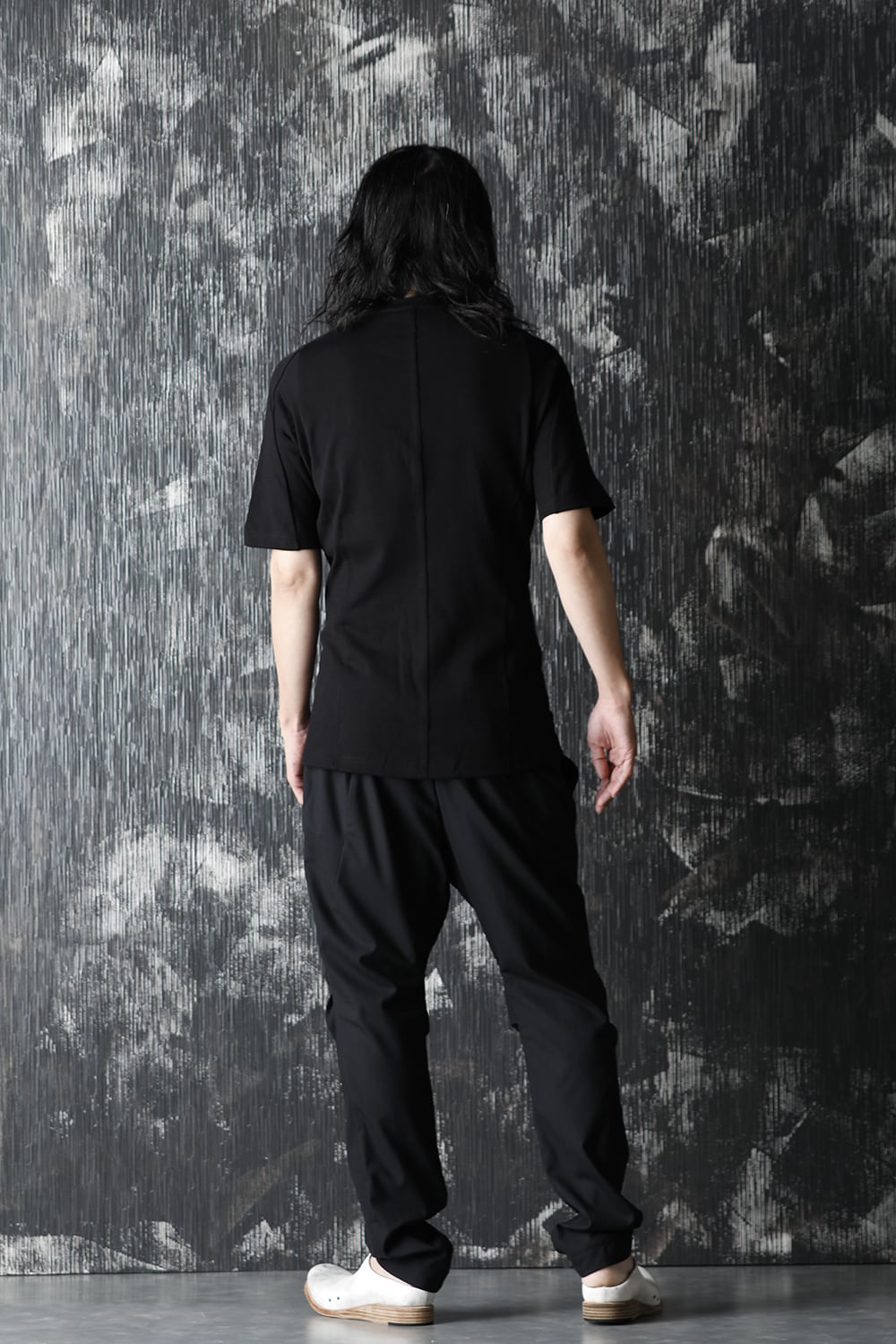 Short sleeve Medium soft jersey Black