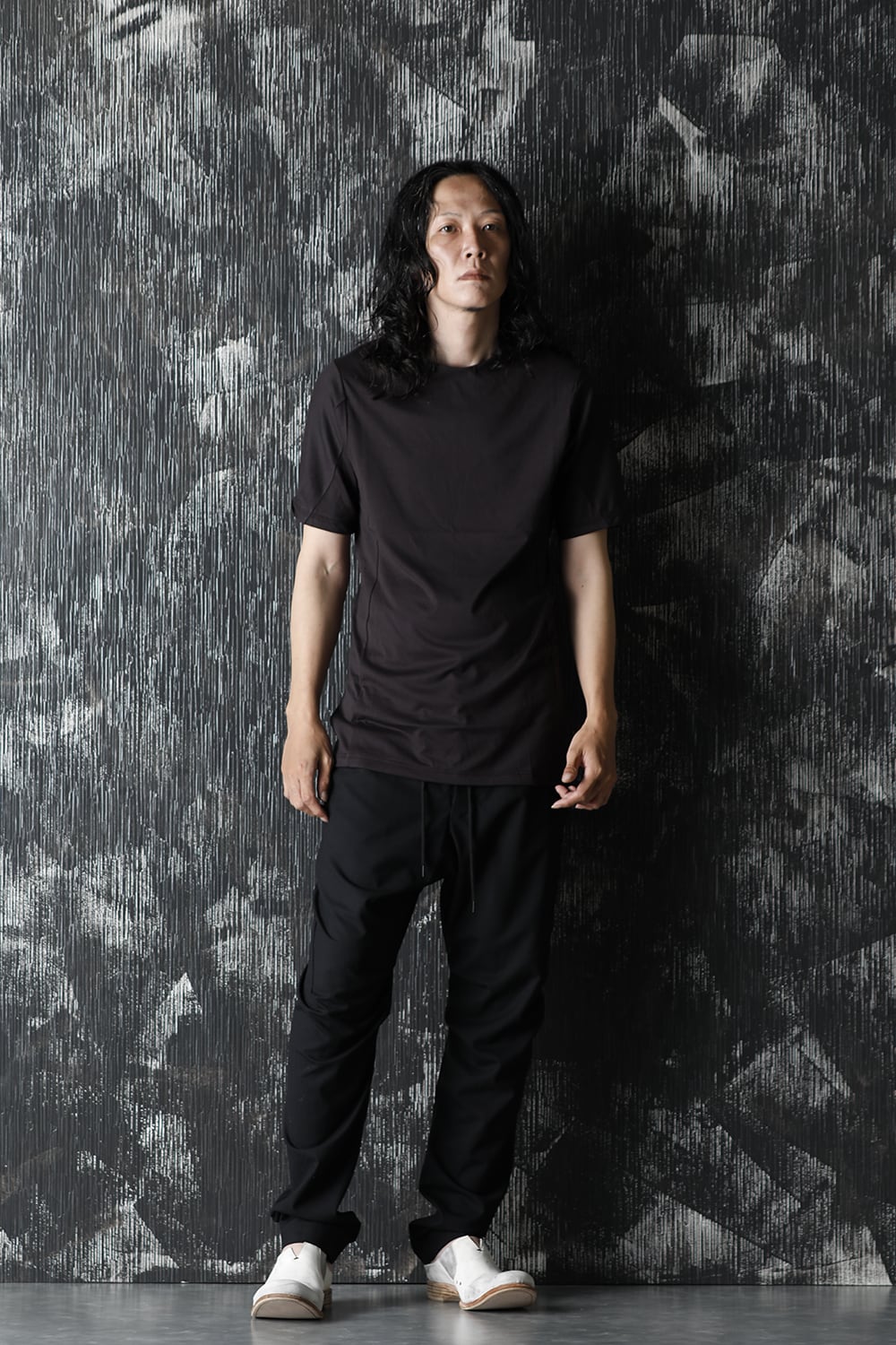 Short sleeve indian cotton jersey ( SUVIN )  Charcoal