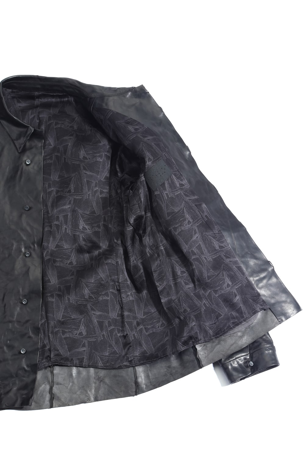 Leather Jacket Baby Buffalo Leather Black