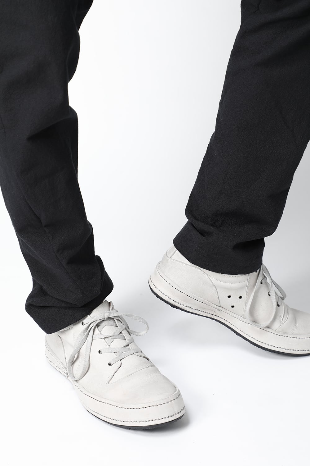 Drop crotch pants cotton / nylon