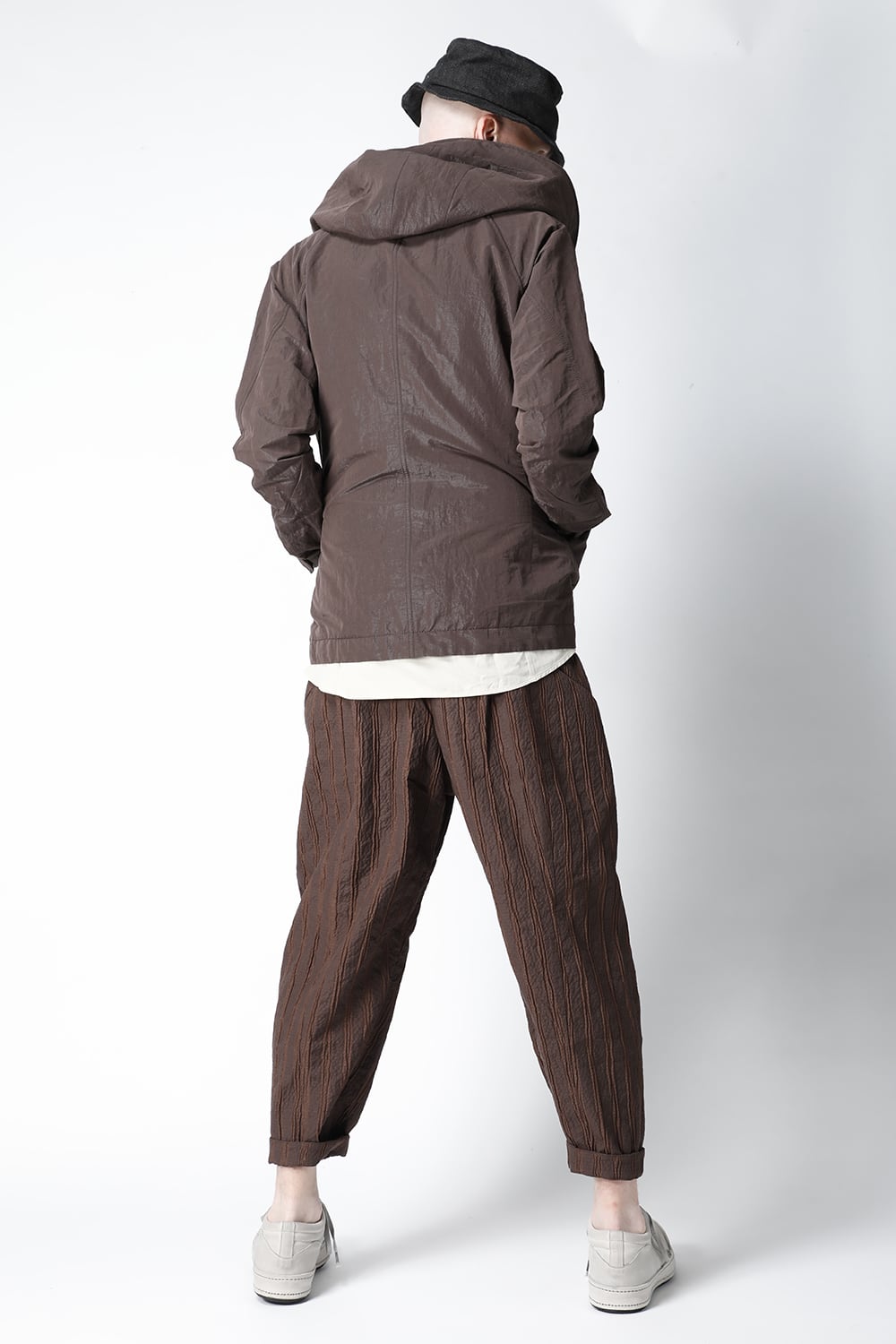 Hooded jacket lightweight highdensity Co/Pe