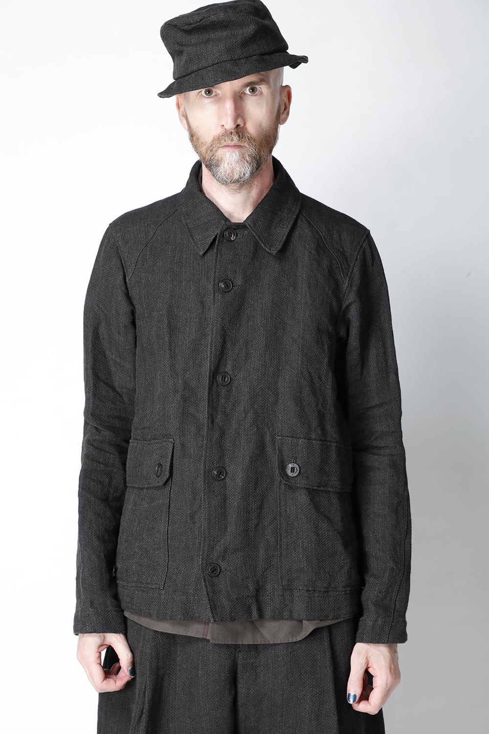 Jacket linen / washi (japanese paper)