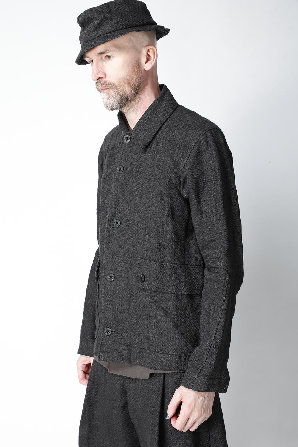 Jacket linen / washi (japanese paper)