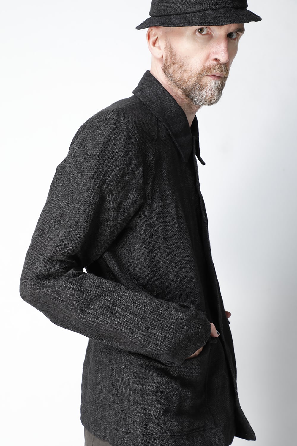 Jacket linen / washi (japanese paper)