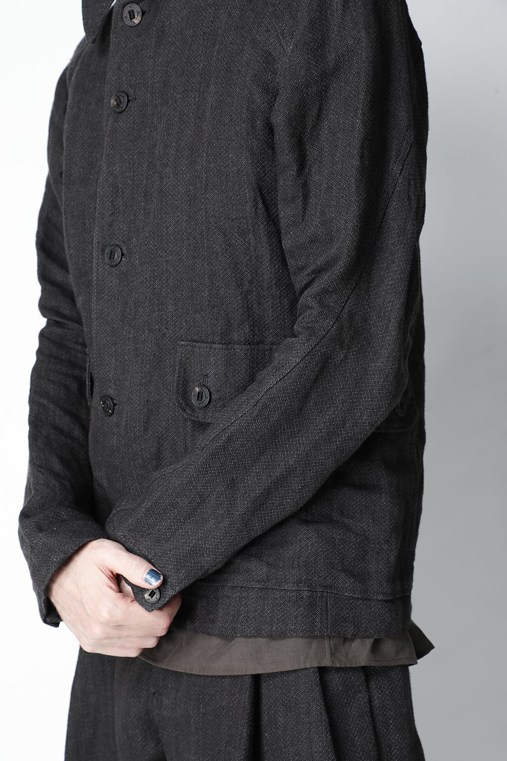 Jacket linen / washi (japanese paper)