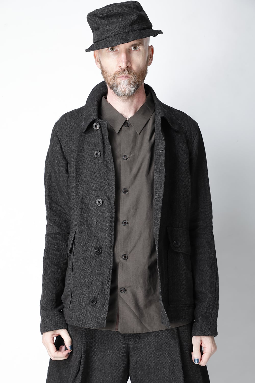 Jacket linen / washi (japanese paper)