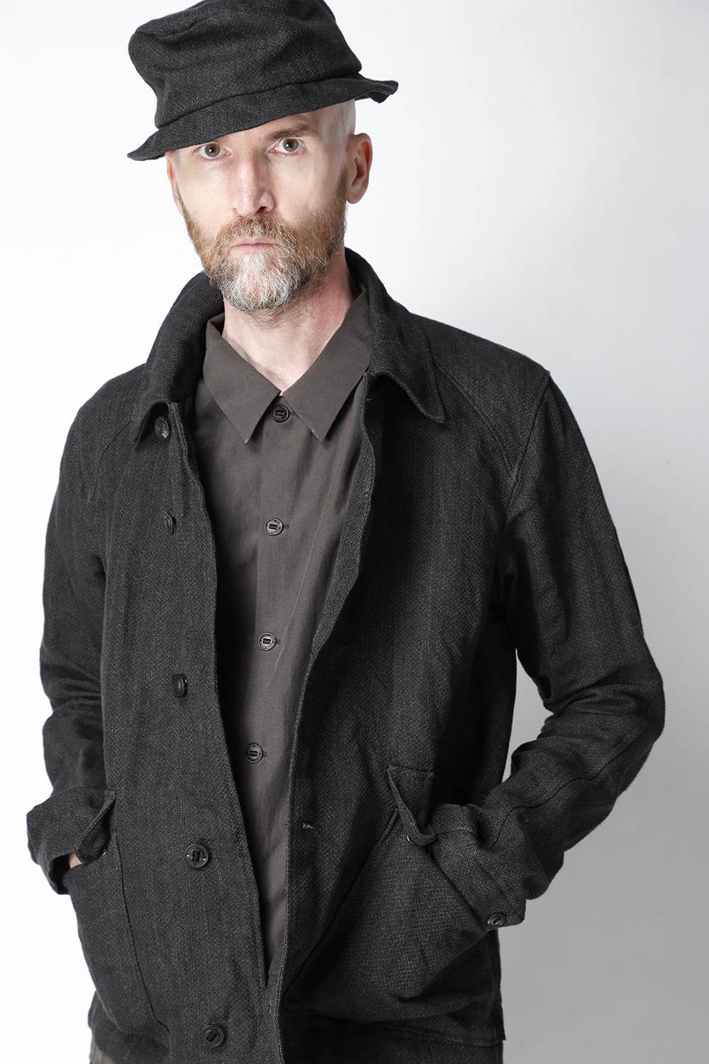 Jacket linen / washi (japanese paper)