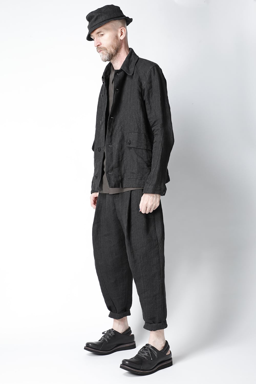 Jacket linen / washi (japanese paper)