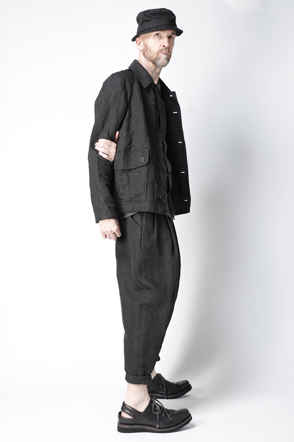 Jacket linen / washi (japanese paper)