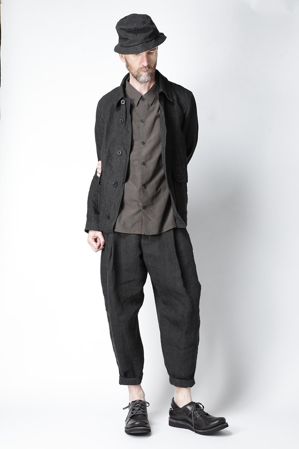 Jacket linen / washi (japanese paper)