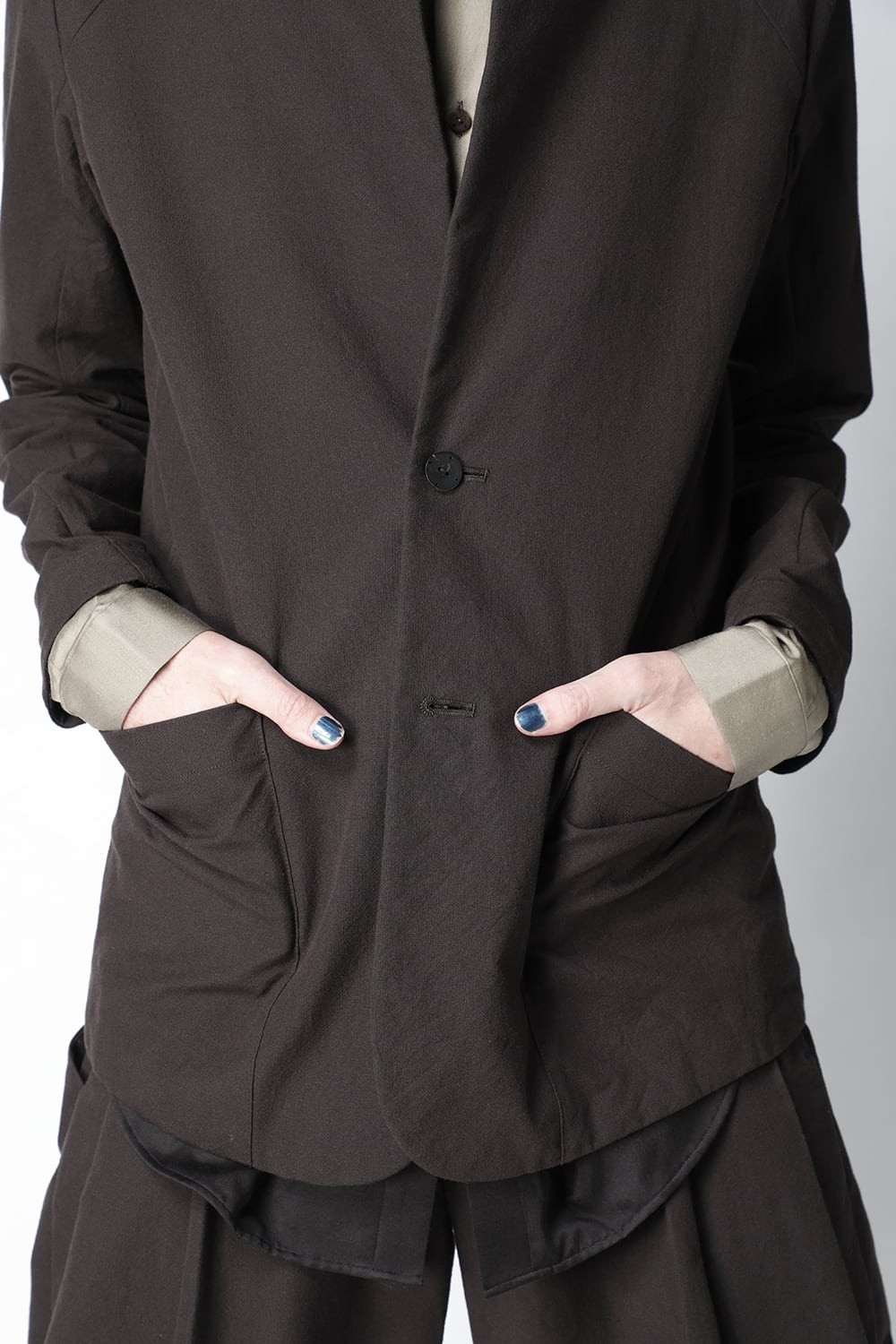 Jacket cotton / nylon Lava Stone