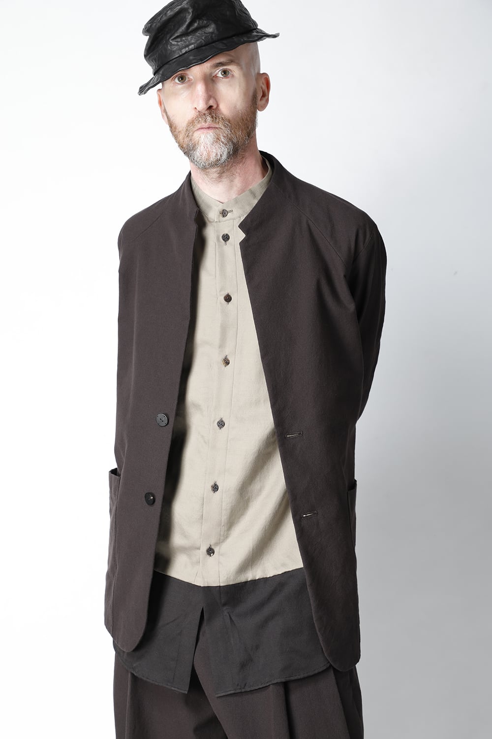 Jacket cotton / nylon Lava Stone