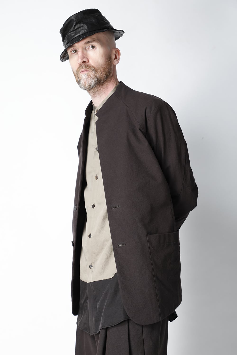 Jacket cotton / nylon Lava Stone