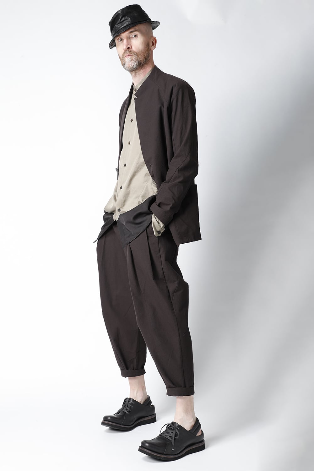 Jacket cotton / nylon Lava Stone