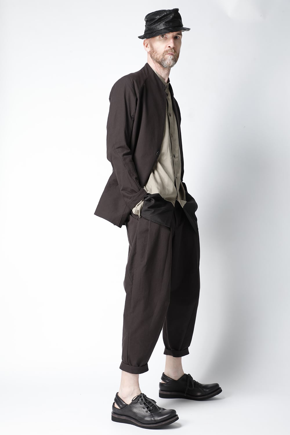 Jacket cotton / nylon Lava Stone