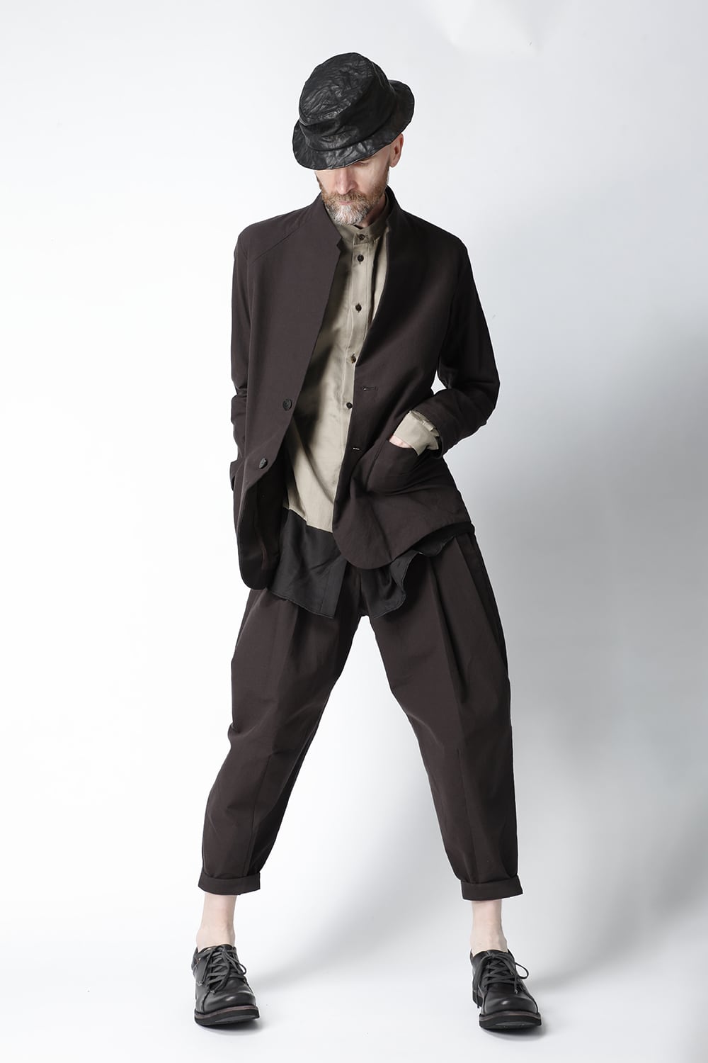 Jacket cotton / nylon Lava Stone