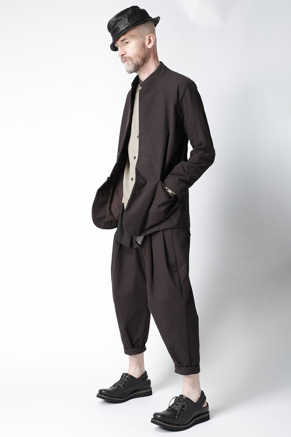 Jacket cotton / nylon Lava Stone